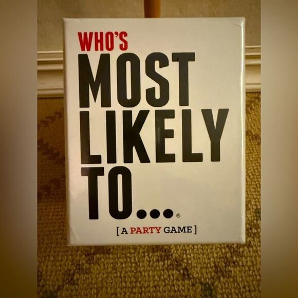 Who's Most Likely To…Party Game NIB - Picture 1 of 4